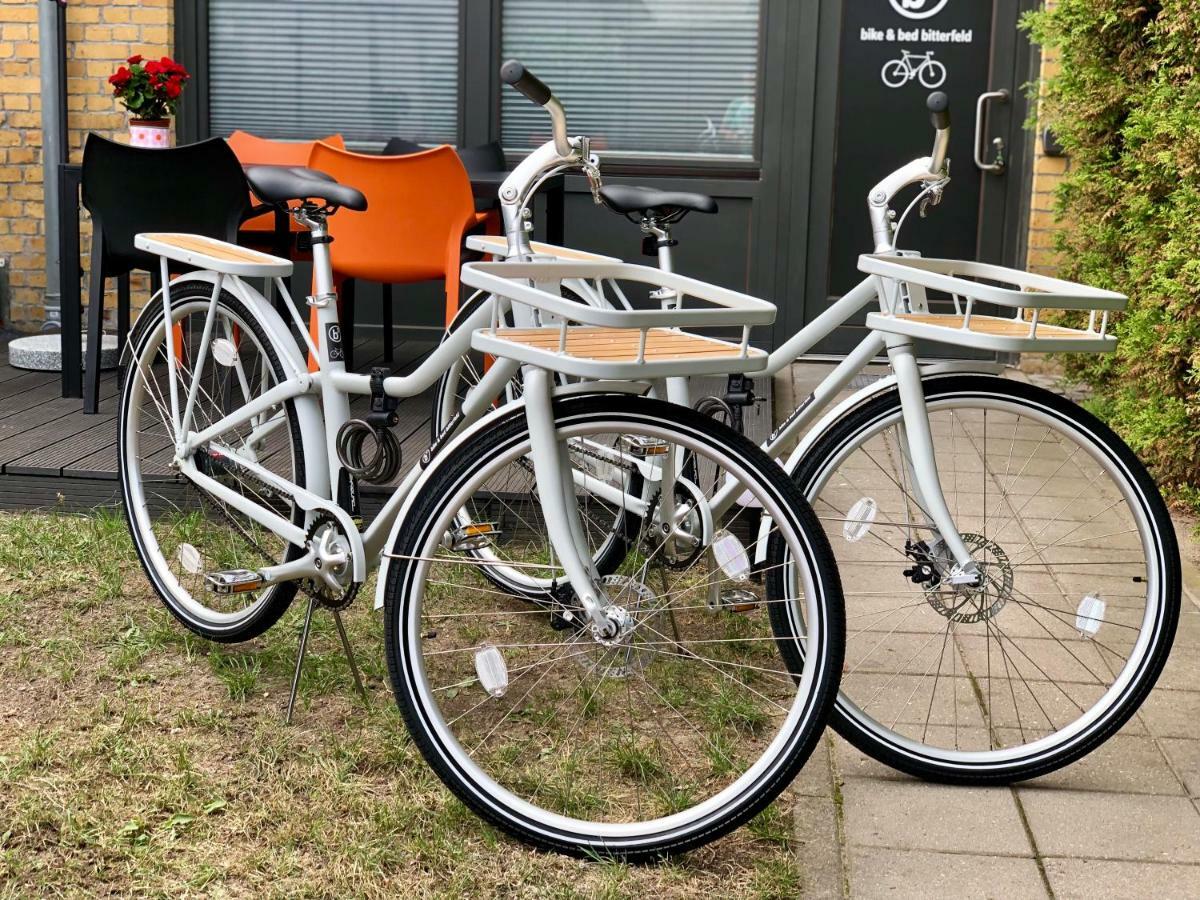 B3 - Bike & Bed Bitterfeld Lägenhet Exteriör bild